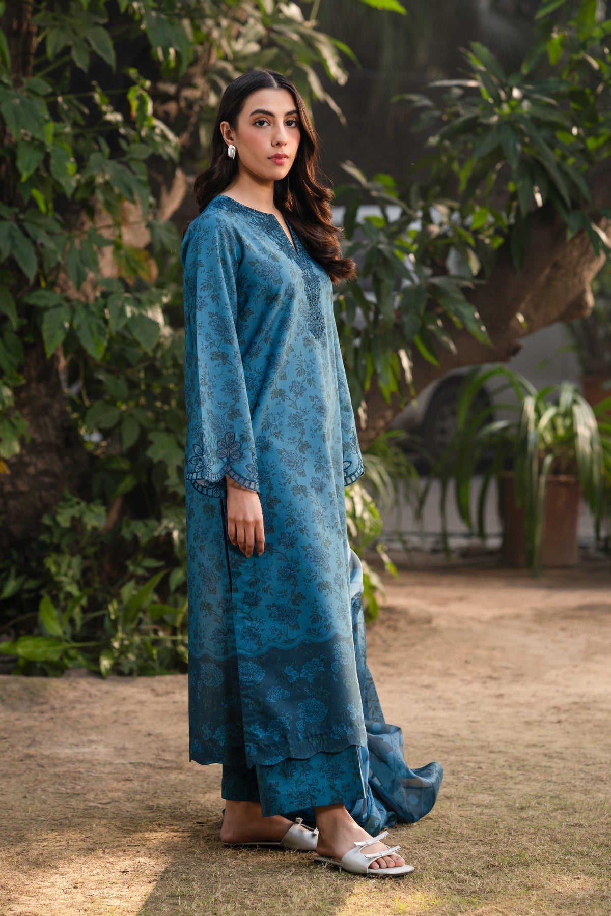 Xenia Formals | Summer Away 25 | ELLIS-A L Teal Lawn
