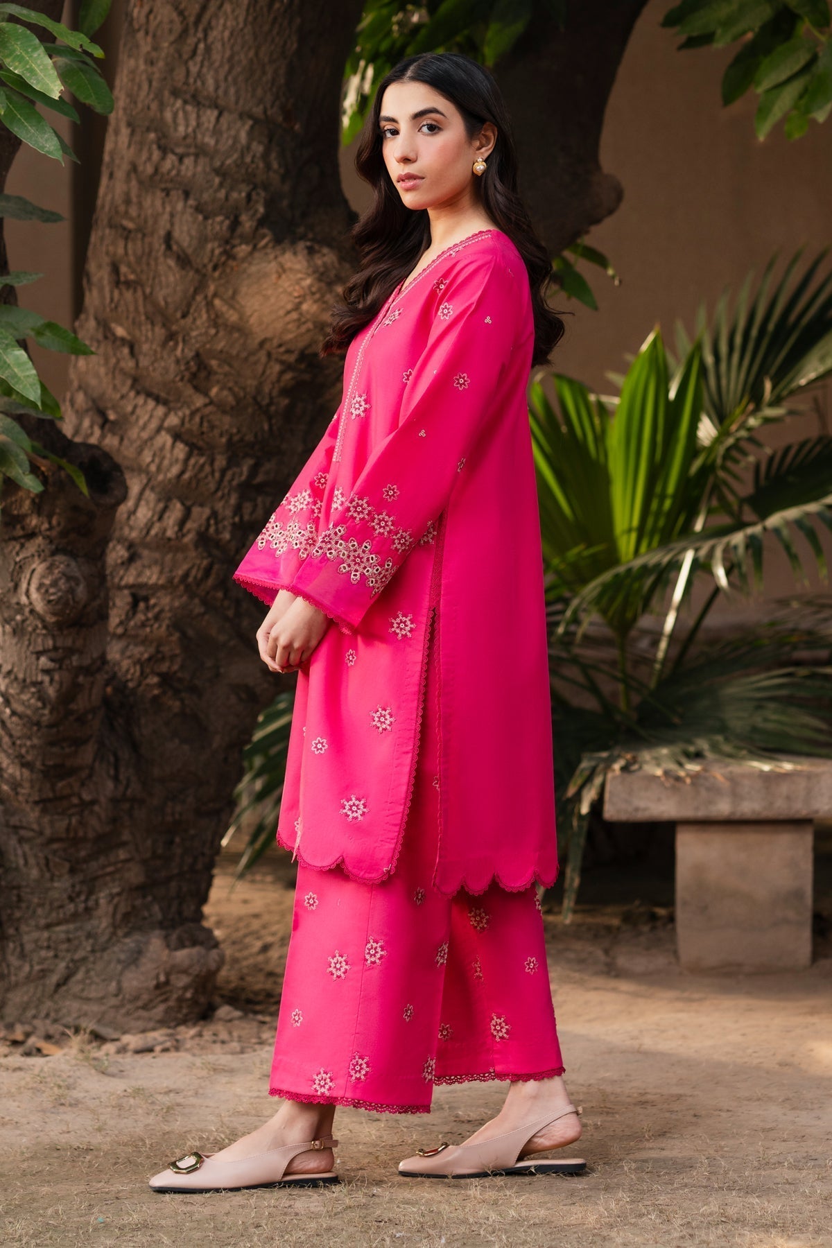 Xenia Formals | Summer Away 25 | ANZIO M Hot Pink Lawn