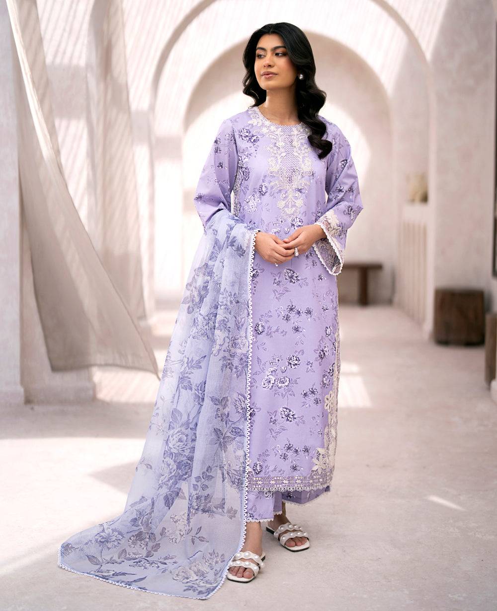 Xenia Formals | Summer Soiree Lawn | TAALIKA - Pakistani Designer Dress - by Xenia Formals | Type: Casuals - 100% Original at Saira Sultan