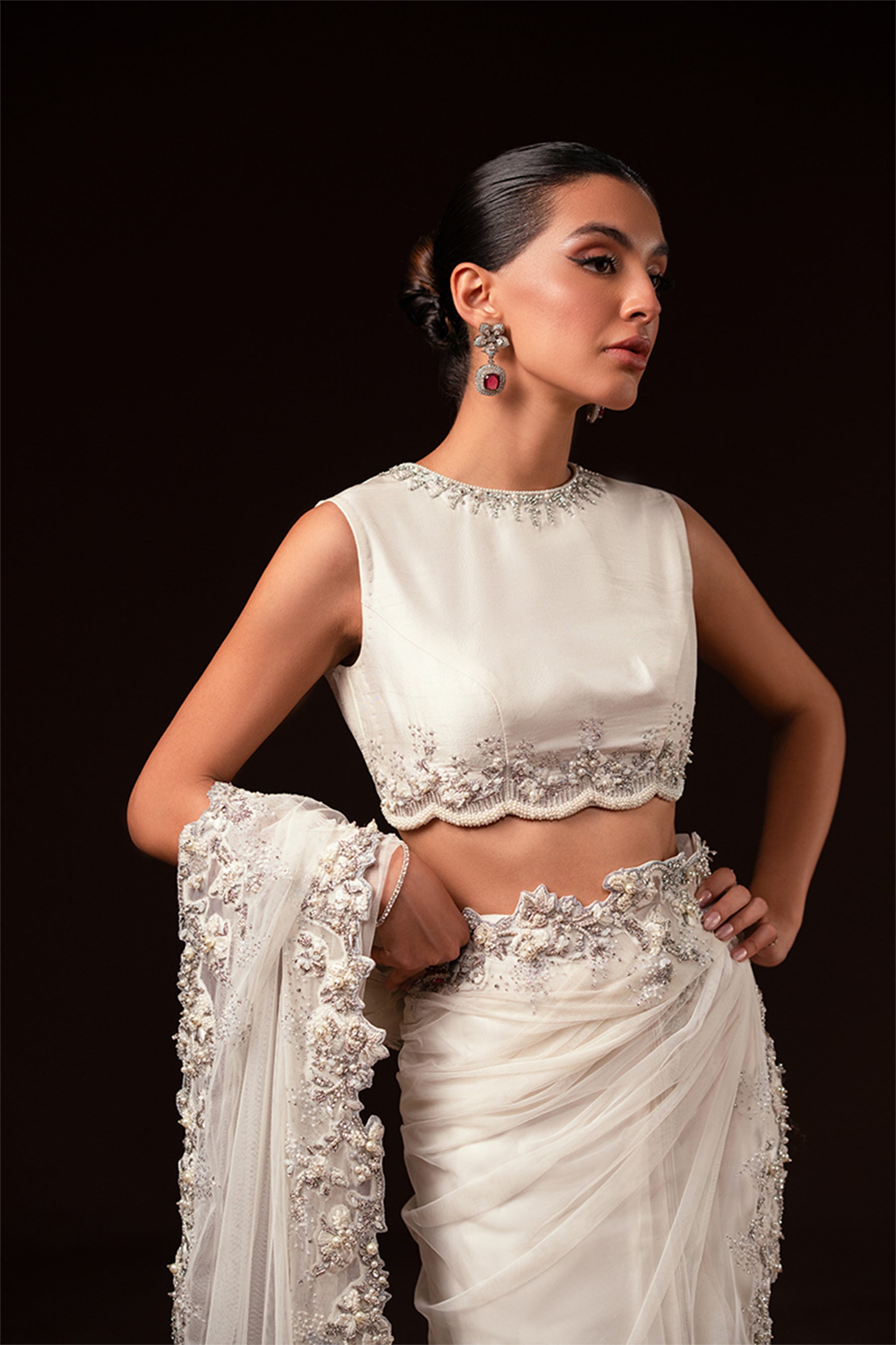 Ayesha and Usman | Celestial Night | Ivory M Ivory Net