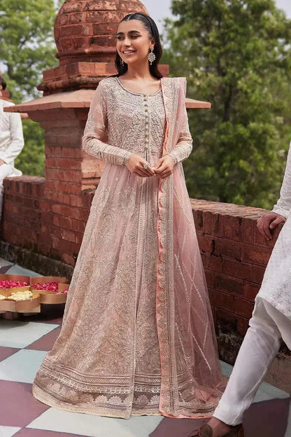 Mushq | Izhar Luxury Chiffon Collection 23 | Taneez - Pakistani Designer Dress - by Mushq | Type: Bridal - 100% Original at Saira Sultan