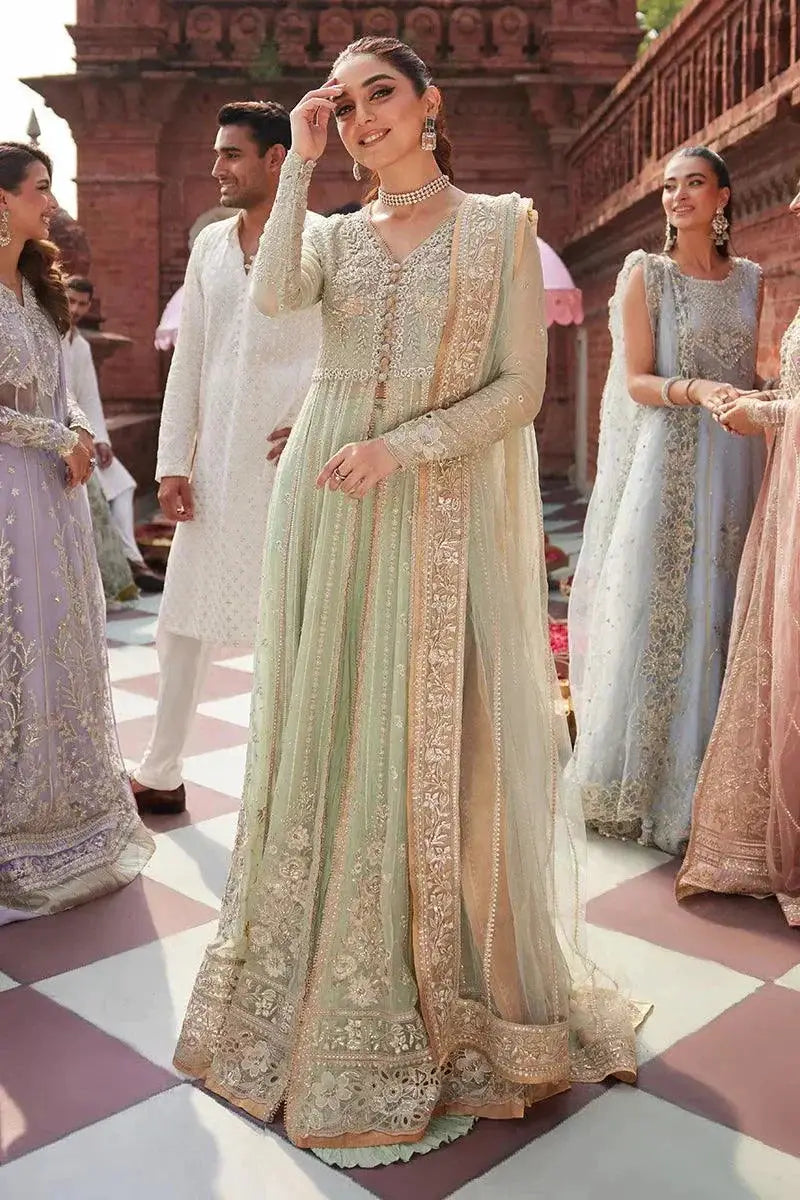 Mushq | Izhar Luxury Chiffon Collection 23 | Shahana - Pakistani Designer Dress - by Mushq | Type: Bridal - 100% Original at Saira Sultan