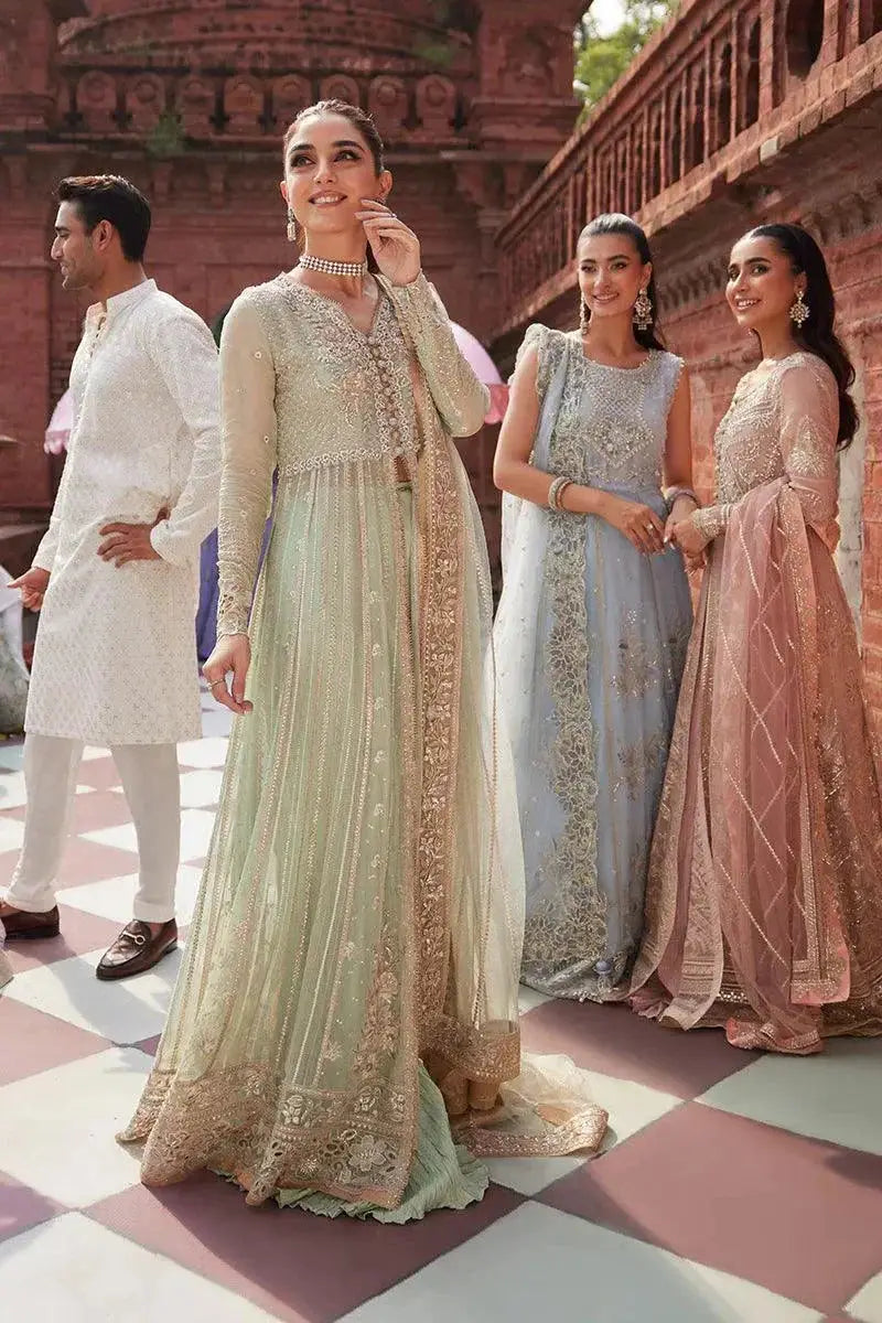 Mushq | Izhar Luxury Chiffon Collection 23 | Shahana - Pakistani Designer Dress - by Mushq | Type: Bridal - 100% Original at Saira Sultan
