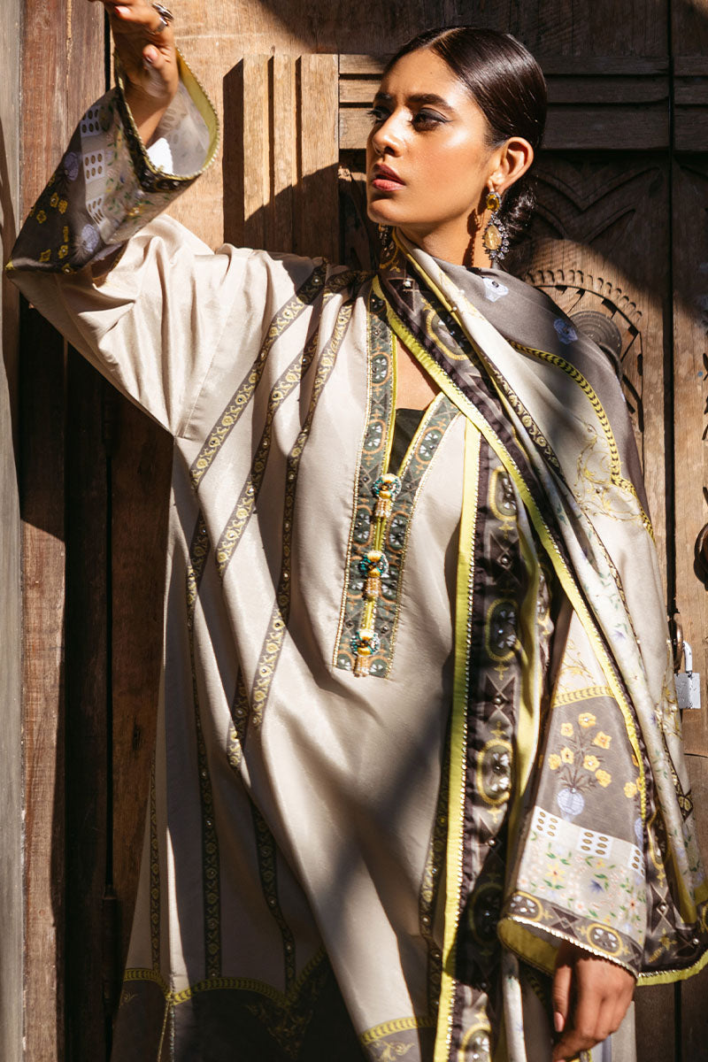 Mushq | Nirvana Silk Edit |  Chestnut - Pakistani Designer Dress - by Mushq | Type: Ladies Clothes - 100% Original at Saira Sultan