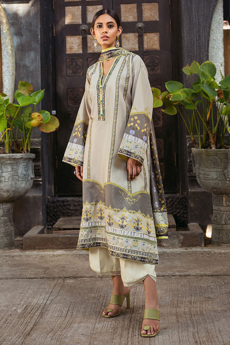 Mushq | Nirvana Silk Edit |  Chestnut - Pakistani Designer Dress - by Mushq | Type: Ladies Clothes - 100% Original at Saira Sultan