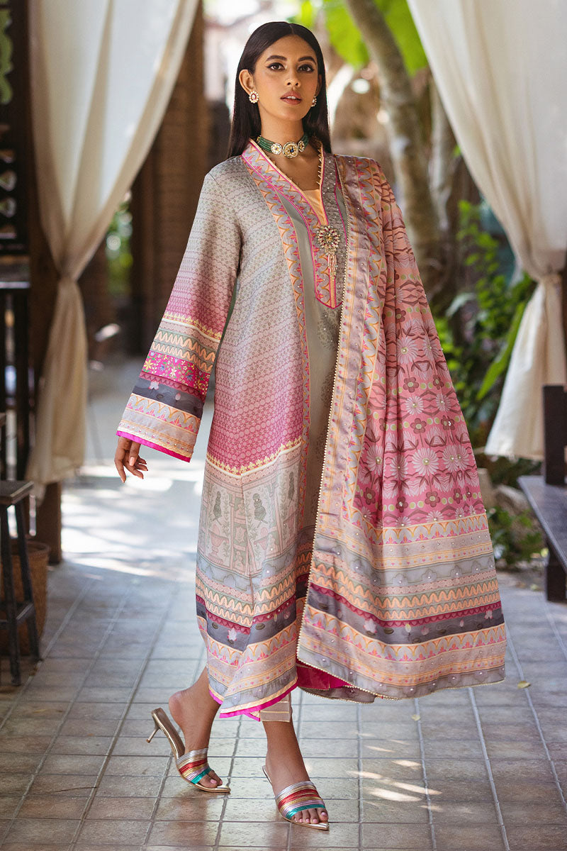 Mushq | Nirvana Silk Edit |  Taffy - Pakistani Designer Dress - by Mushq | Type: Ladies Clothes - 100% Original at Saira Sultan
