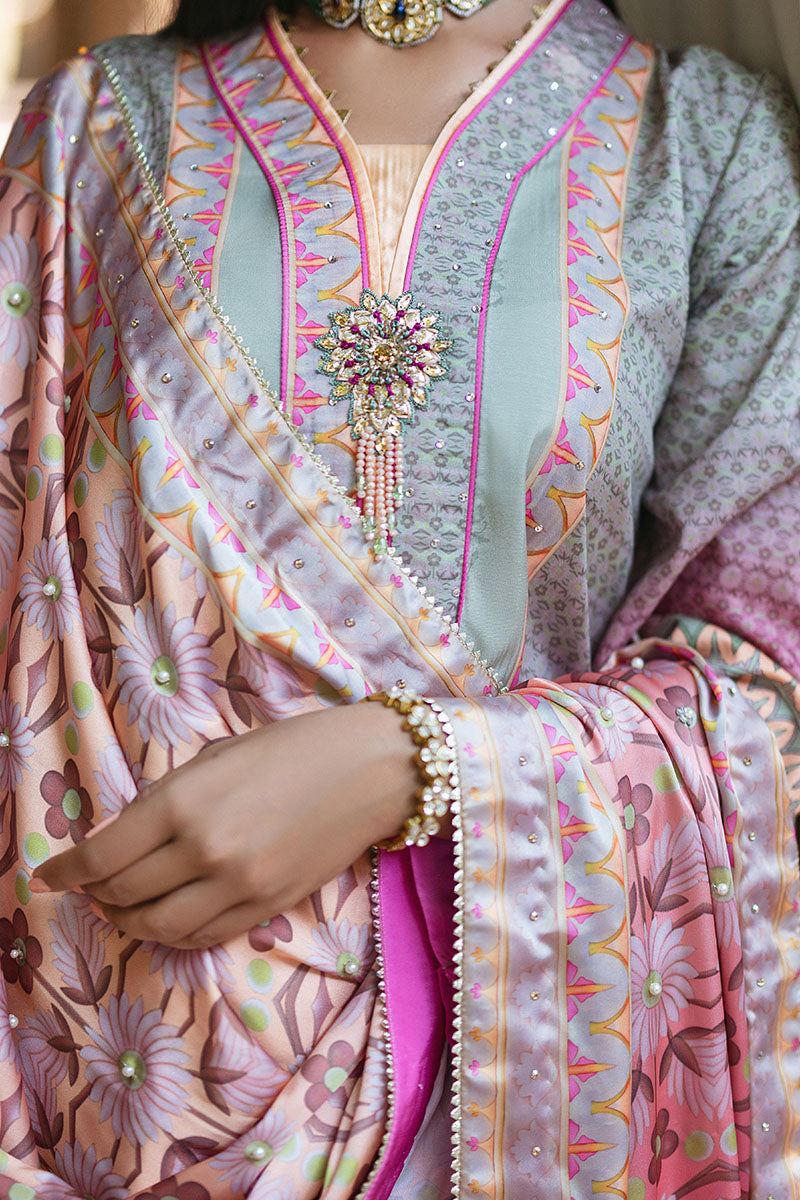 Mushq | Nirvana Silk Edit |  Taffy - Pakistani Designer Dress - by Mushq | Type: Ladies Clothes - 100% Original at Saira Sultan