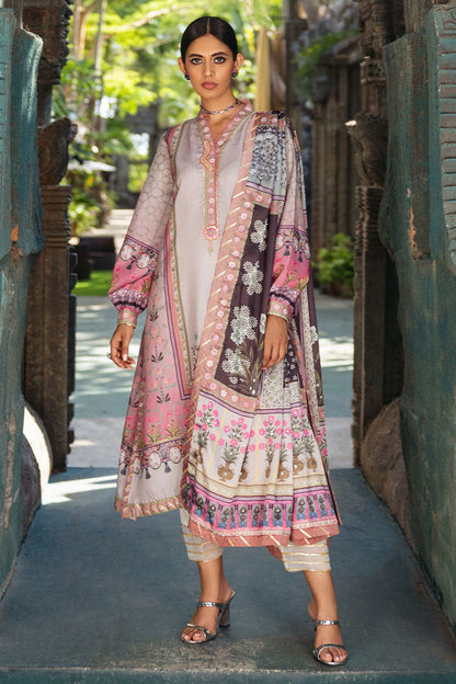 Mushq | Nirvana Silk Edit |  Pewter - Pakistani Designer Dress - by Mushq | Type: Ladies Clothes - 100% Original at Saira Sultan