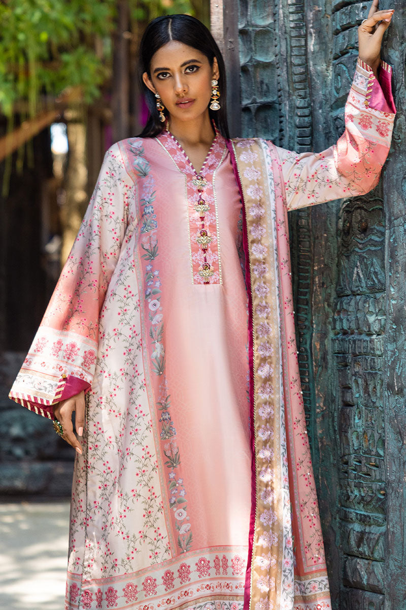 Mushq | Nirvana Silk Edit |  Roseate - Pakistani Designer Dress - by Mushq | Type: Ladies Clothes - 100% Original at Saira Sultan