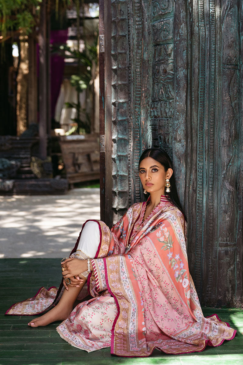 Mushq | Nirvana Silk Edit |  Roseate - Pakistani Designer Dress - by Mushq | Type: Ladies Clothes - 100% Original at Saira Sultan