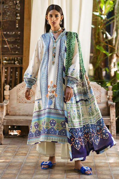 Mushq | Nirvana Silk Edit |  Azure - Pakistani Designer Dress - by Mushq | Type: Ladies Clothes - 100% Original at Saira Sultan