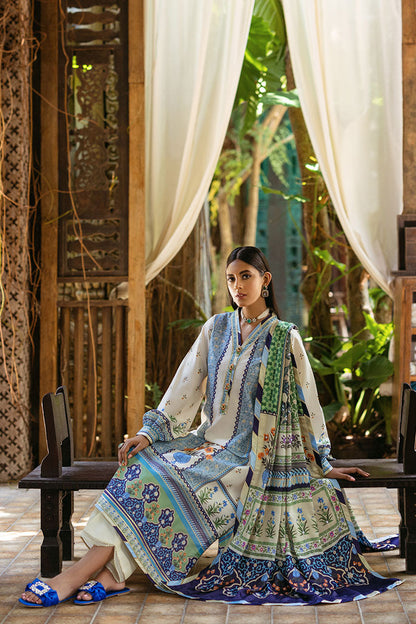 Mushq | Nirvana Silk Edit |  Azure - Pakistani Designer Dress - by Mushq | Type: Ladies Clothes - 100% Original at Saira Sultan