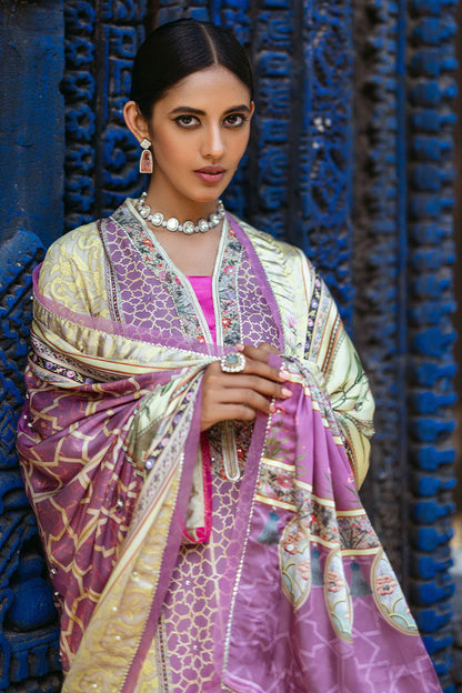 Mushq | Nirvana Silk Edit |  Mauveine - Pakistani Designer Dress - by Mushq | Type: Ladies Clothes - 100% Original at Saira Sultan