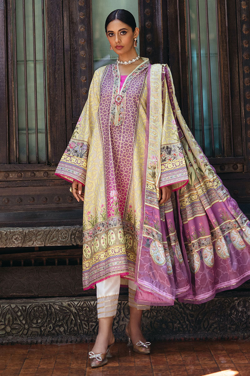 Mushq | Nirvana Silk Edit |  Mauveine - Pakistani Designer Dress - by Mushq | Type: Ladies Clothes - 100% Original at Saira Sultan