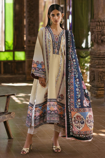 Mushq | Nirvana Silk Edit |  Taupe - Pakistani Designer Dress - by Mushq | Type: Ladies Clothes - 100% Original at Saira Sultan
