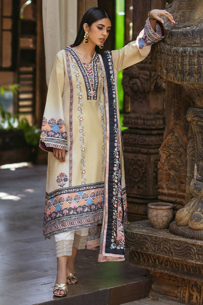 Mushq | Nirvana Silk Edit |  Taupe - Pakistani Designer Dress - by Mushq | Type: Ladies Clothes - 100% Original at Saira Sultan
