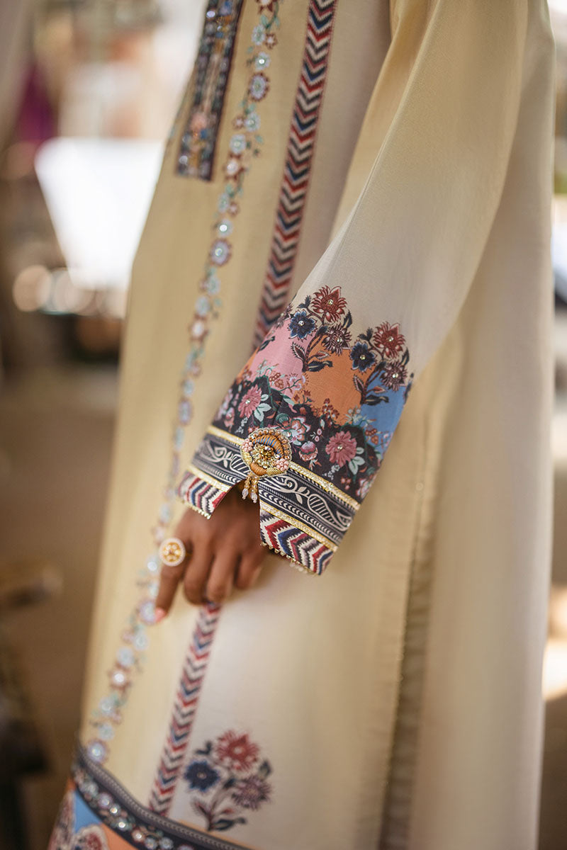 Mushq | Nirvana Silk Edit |  Taupe - Pakistani Designer Dress - by Mushq | Type: Ladies Clothes - 100% Original at Saira Sultan