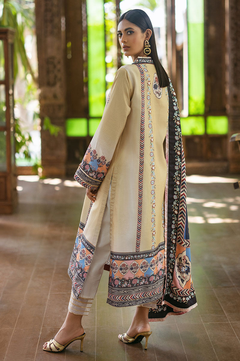 Mushq | Nirvana Silk Edit |  Taupe - Pakistani Designer Dress - by Mushq | Type: Ladies Clothes - 100% Original at Saira Sultan