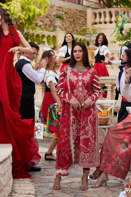 Mushq | Te Amo Luxury Lawn 24 | Amore Affair - Pakistani Designer Dress - by Mushq | Type: Luxury - 100% Original at Saira Sultan