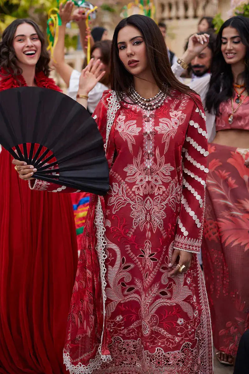 Mushq | Te Amo Luxury Lawn 24 | Amore Affair - Pakistani Designer Dress - by Mushq | Type: Luxury - 100% Original at Saira Sultan