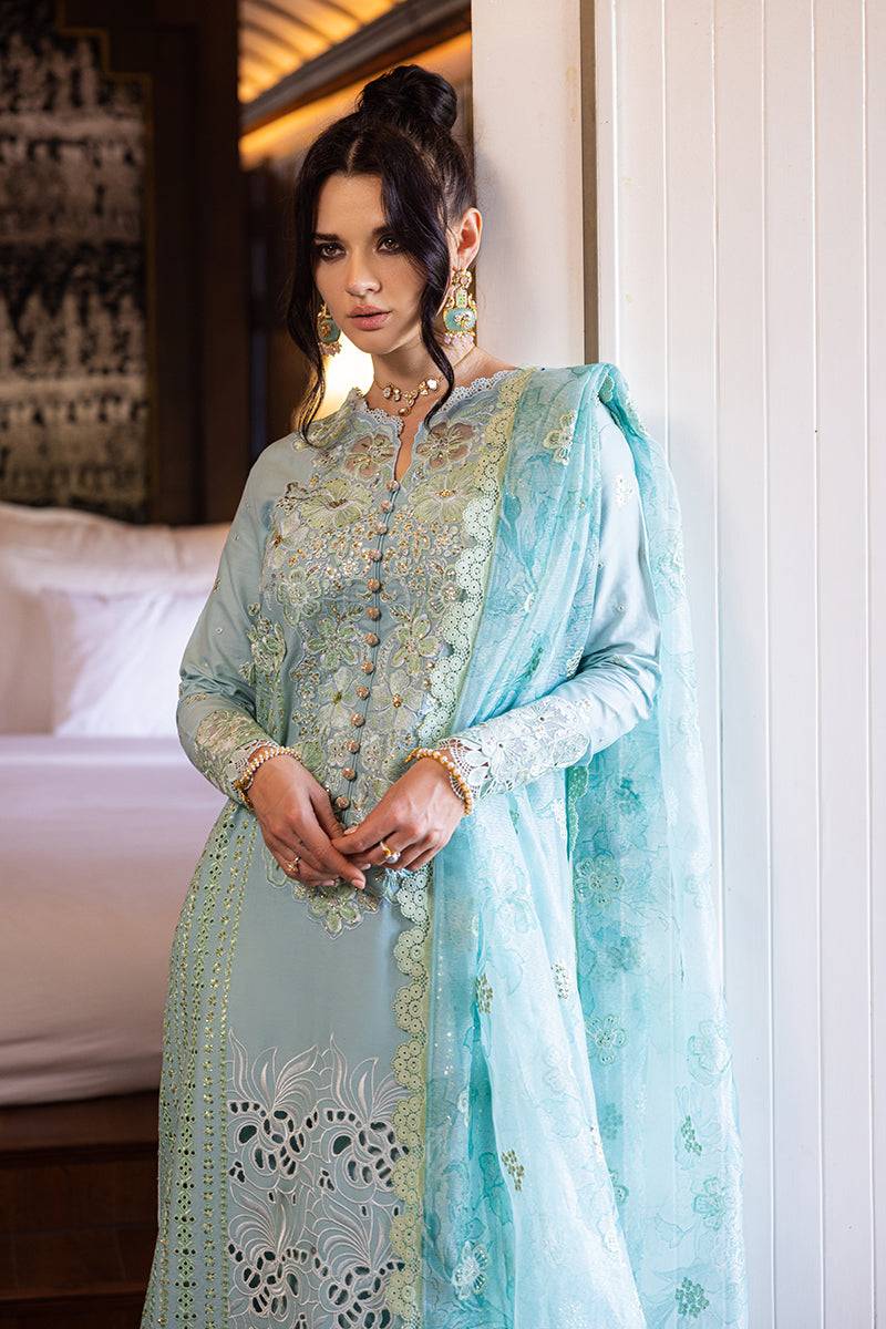Mushq | Orient Express Luxury Lawn | REVE - Pakistani Designer Dress - by Mushq | Type: Luxury - 100% Original at Saira Sultan