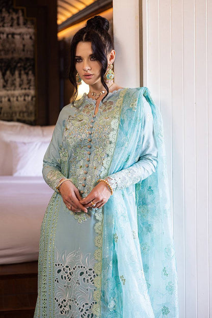 Mushq | Orient Express Luxury Lawn | REVE - Pakistani Designer Dress - by Mushq | Type: Luxury - 100% Original at Saira Sultan