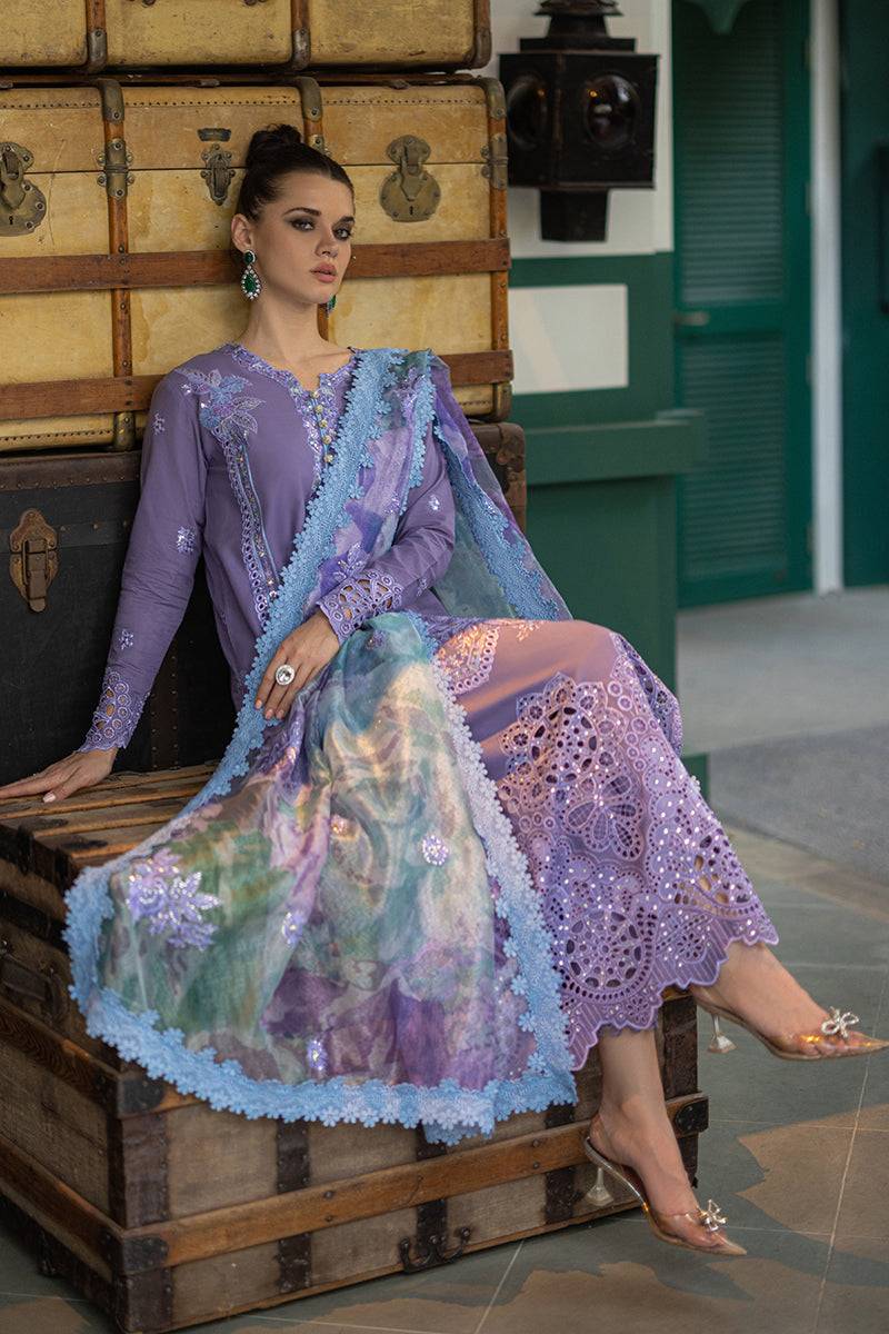Mushq | Orient Express Luxury Lawn | ADELINE - Pakistani Designer Dress - by Mushq | Type: Luxury - 100% Original at Saira Sultan