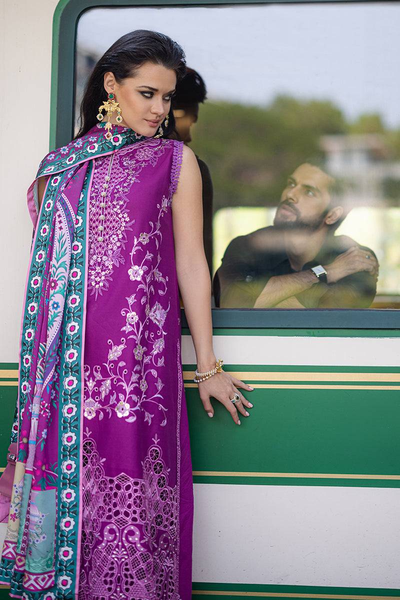 Mushq | Orient Express Luxury Lawn | ORIENTELLA - Pakistani Designer Dress - by Mushq | Type: Luxury - 100% Original at Saira Sultan