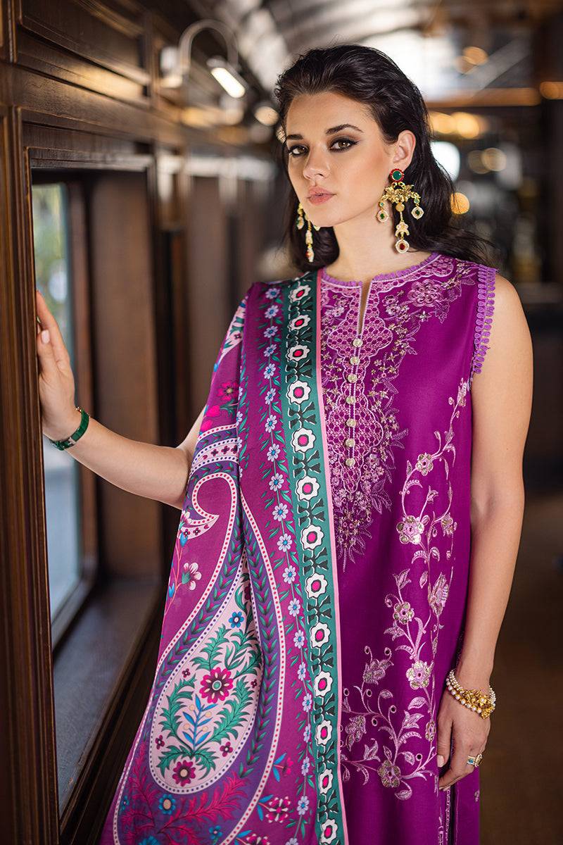 Mushq | Orient Express Luxury Lawn | ORIENTELLA - Pakistani Designer Dress - by Mushq | Type: Luxury - 100% Original at Saira Sultan