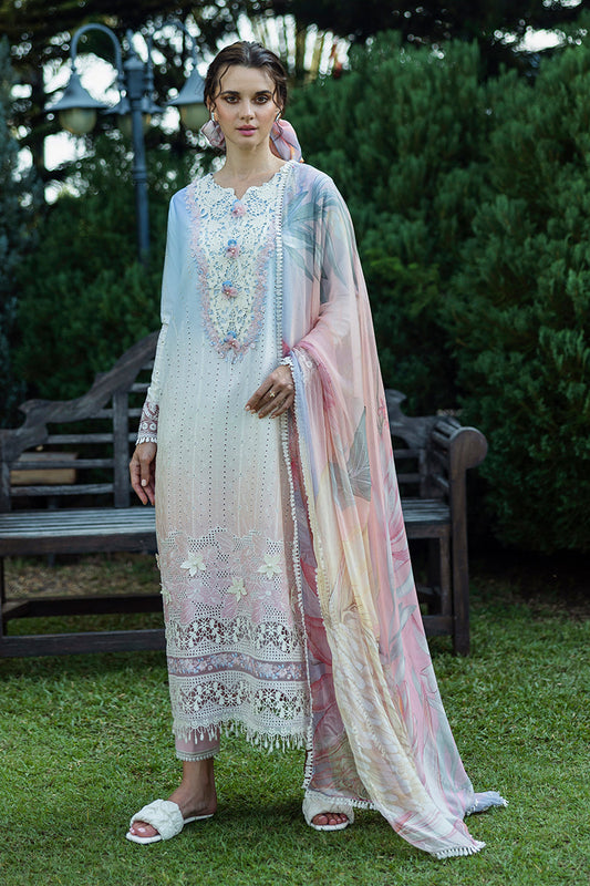 Mushq | Solace Ombre Chikankari | Purezza XS Chikankari Lawn Multi