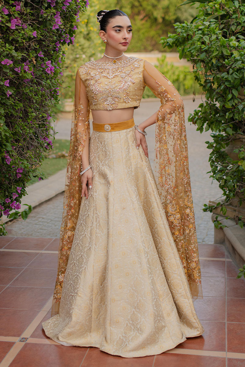 Mushq | Mann Mein Tu Wedding | SITARAY XL Ivory Net