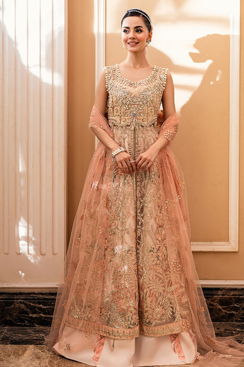 Mushq | Mann Mein Tu Wedding | ISHARAY XS Beige Net
