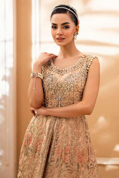 Mushq | Mann Mein Tu Wedding | ISHARAY XL Beige Net