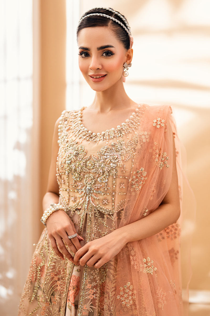 Mushq | Mann Mein Tu Wedding | ISHARAY L Beige Net