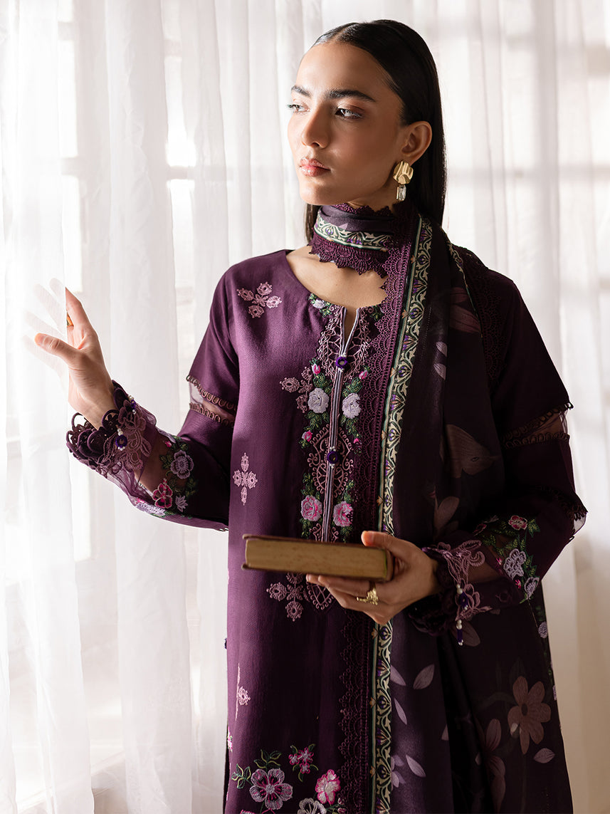 Parishay | Mira Winter | MW-10 | 3 PC Crepe - Pakistani Designer Dress - by Parishay | Type: Luxury - 100% Original at Saira Sultan