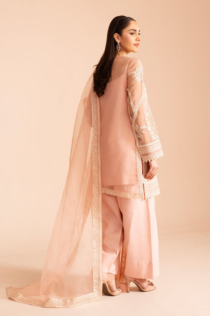 Maryum N Maria | Iris Formals | HAESEL - MW40008 M Peach Pink Organza
