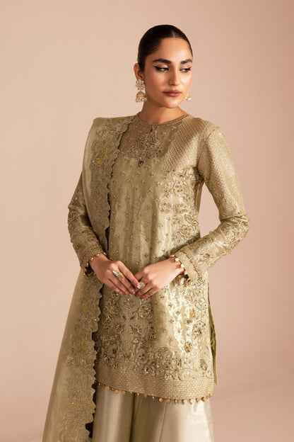 Maryum N Maria | Iris Formals | DALBIR - MW40009 L Lime Tissue