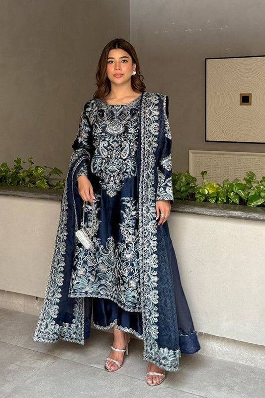 Maryum N Maria | Farisha Formals| ELYNA - MW40083 - Pakistani Designer Dress - by Maryum N Maria - Type : Ladies Clothes - 100% Original at Saira Sultan