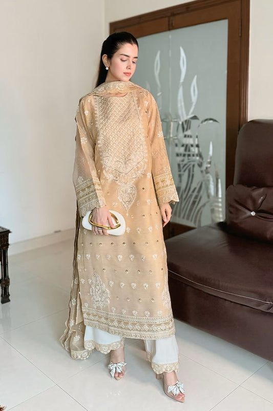 Maryum N Maria | Farisha Formals| ELEANOR - MW40089 - Pakistani Designer Dress - by Maryum N Maria - Type : Ladies Clothes - 100% Original at Saira Sultan