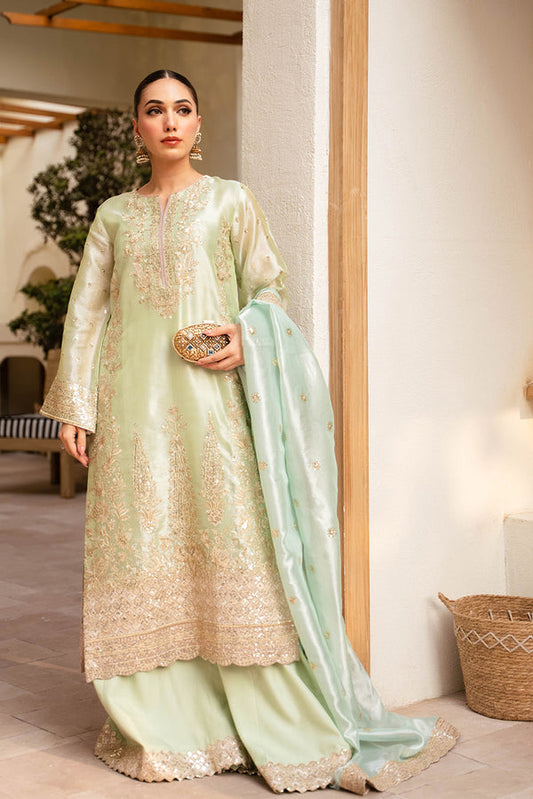 Maryum N Maria | Farisha Formals| SOLENE - MW40093 - Pakistani Designer Dress - by Maryum N Maria - Type : Ladies Clothes - 100% Original at Saira Sultan