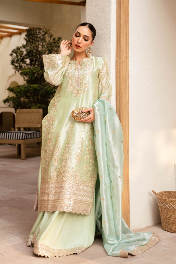 Maryum N Maria | Farisha Formals| SOLENE - MW40093 - Pakistani Designer Dress - by Maryum N Maria - Type : Ladies Clothes - 100% Original at Saira Sultan