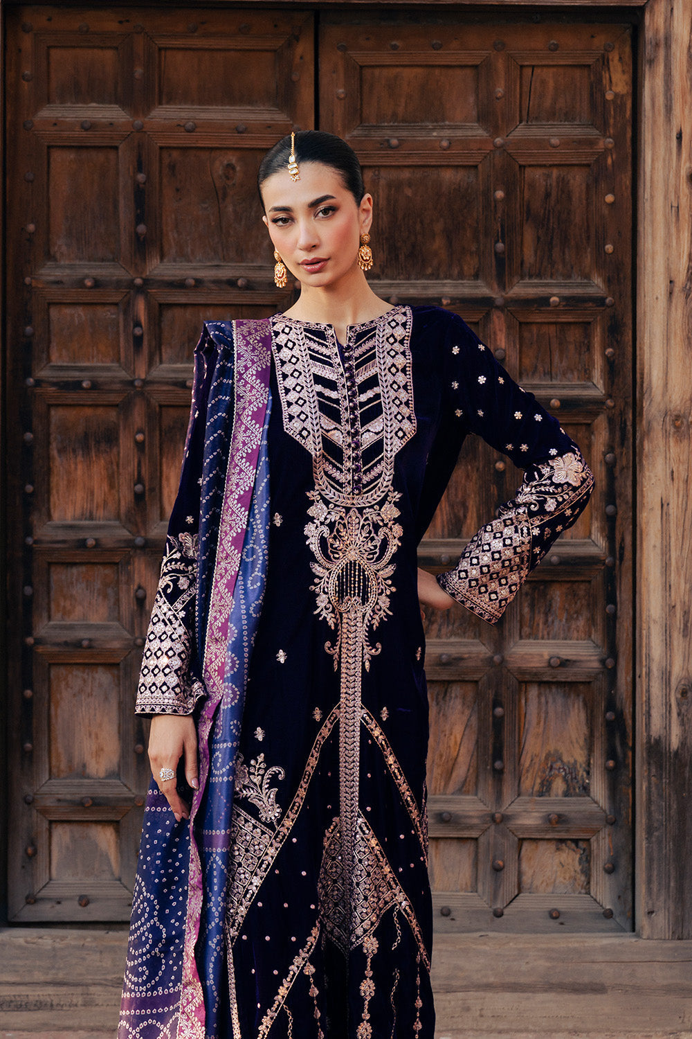 Maryum N Maria | Gulshan e Makhmal | REINY - MSS5608 by Maryum N Maria - Designer Dress - Type : Ladies Clothes - Available at Saira Sultan - 100% Original 