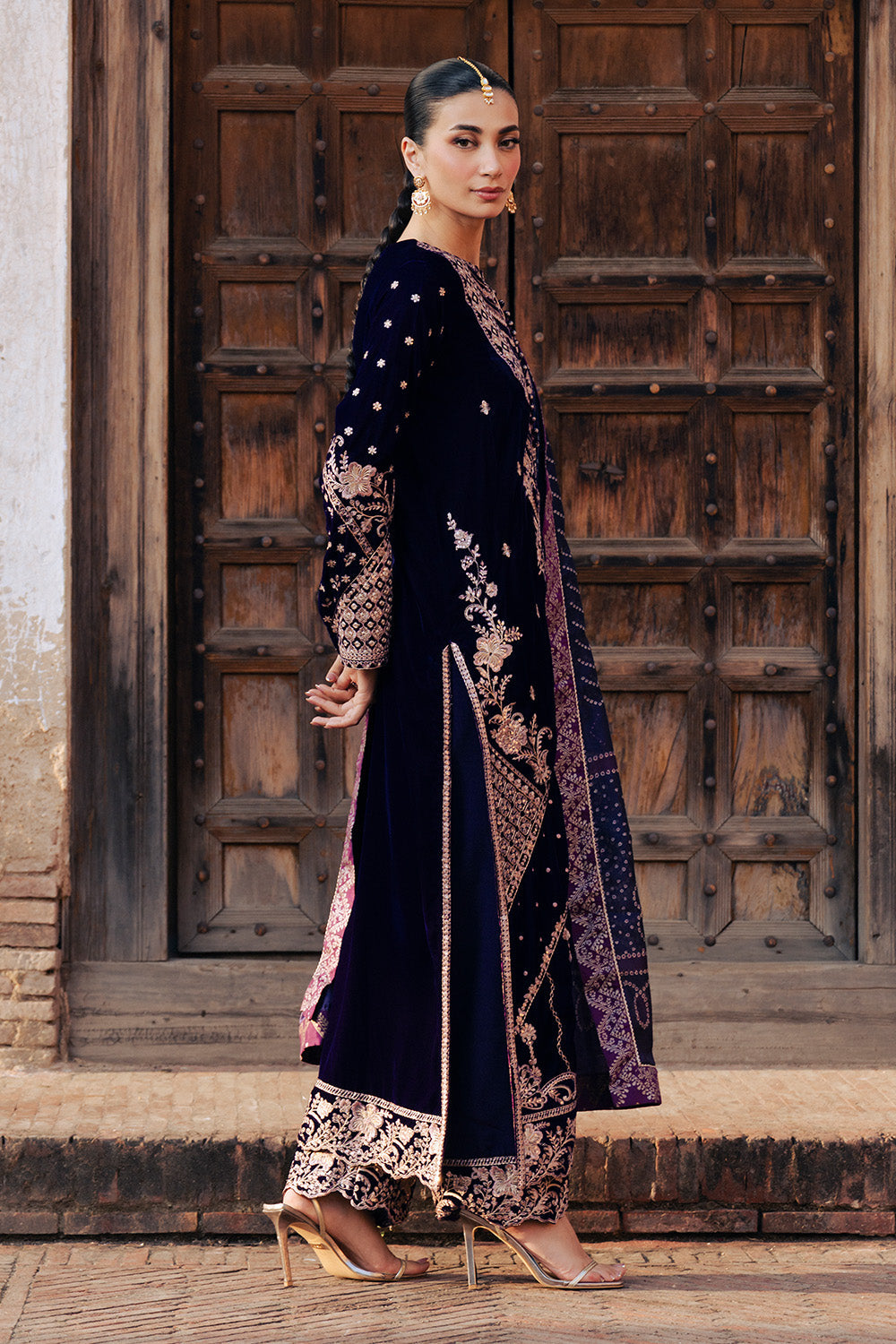 Maryum N Maria | Gulshan e Makhmal | REINY - MSS5608 by Maryum N Maria - Designer Dress - Type : Ladies Clothes - Available at Saira Sultan - 100% Original 