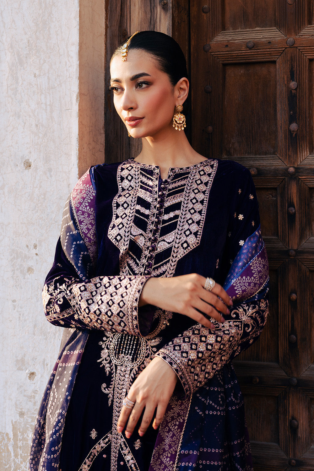 Maryum N Maria | Gulshan e Makhmal | REINY - MSS5608 by Maryum N Maria - Designer Dress - Type : Ladies Clothes - Available at Saira Sultan - 100% Original 