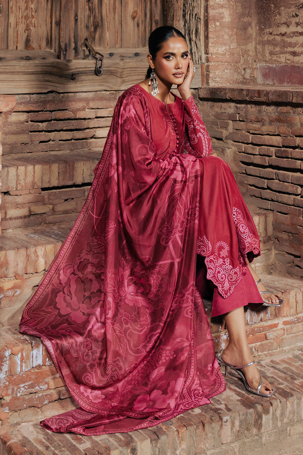 Maryum N Maria | Gulshan e Makhmal | ZOE - MSS5611 by Maryum N Maria - Designer Dress - Type : Ladies Clothes - Available at Saira Sultan - 100% Original 