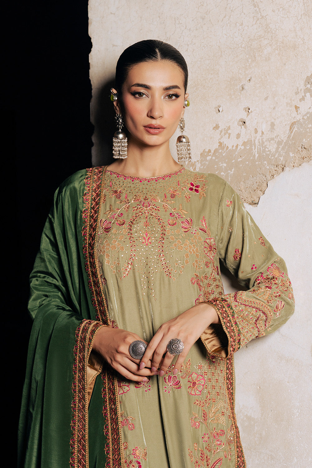 Maryum N Maria | Gulshan e Makhmal | SERAPHIN - MSS5614 by Maryum N Maria - Designer Dress - Type : Ladies Clothes - Available at Saira Sultan - 100% Original 