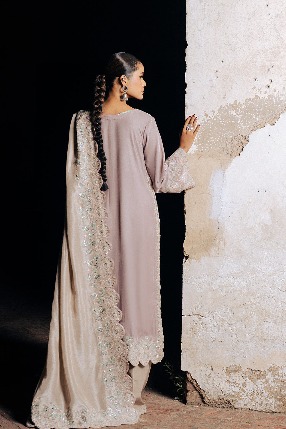 Maryum N Maria | Gulshan e Makhmal | YVONNE - MSS5615 by Maryum N Maria - Designer Dress - Type : Ladies Clothes - Available at Saira Sultan - 100% Original 