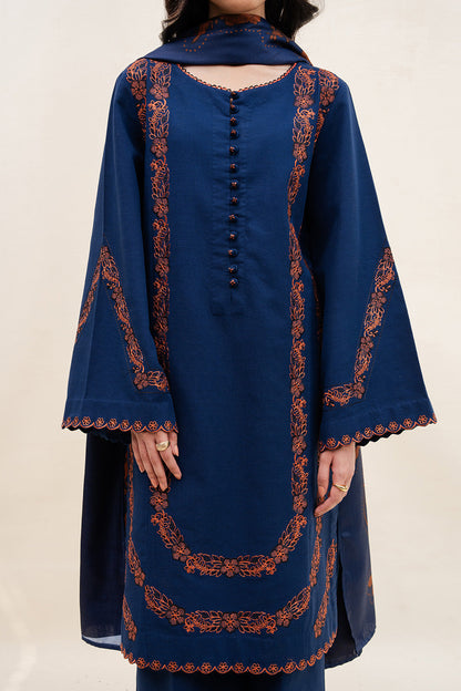 Maryum N Maria | Latte Layers Pret | ALMOND VEIL - MWS5826 by Maryum N Maria - Designer Dress  - Type : Ladies Clothes - Available at Saira Sultan - 100% Original 