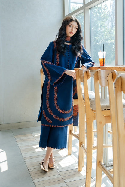 Maryum N Maria | Latte Layers Pret | ALMOND VEIL - MWS5826 by Maryum N Maria - Designer Dress  - Type : Ladies Clothes - Available at Saira Sultan - 100% Original 