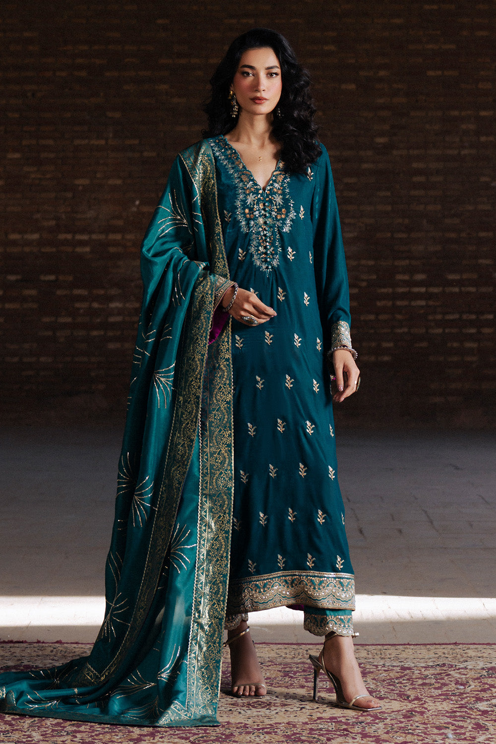 Maryum N Maria | Gulshan e Makhmal | ALIENOR - MWS5885 by Maryum N Maria - Designer Dress - Type : Ladies Clothes - Available at Saira Sultan - 100% Original 